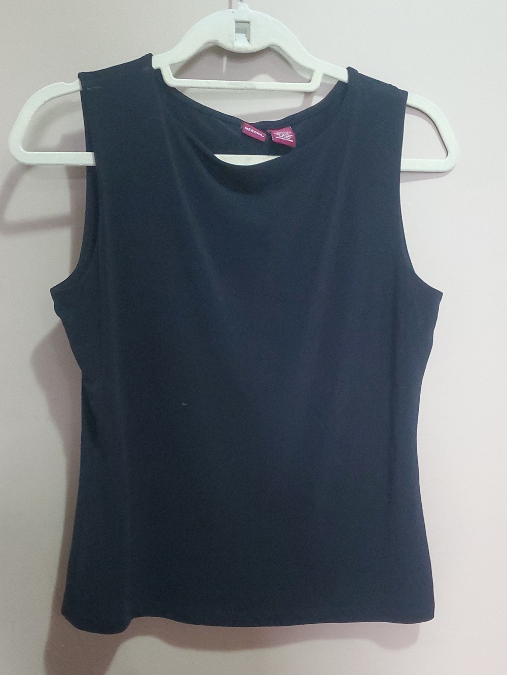 Merona Sleeveless Black Women's Tank Top Size Medium